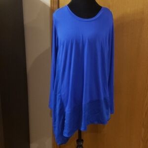 Melissa McCarthy seven7 asymmetric tunic top